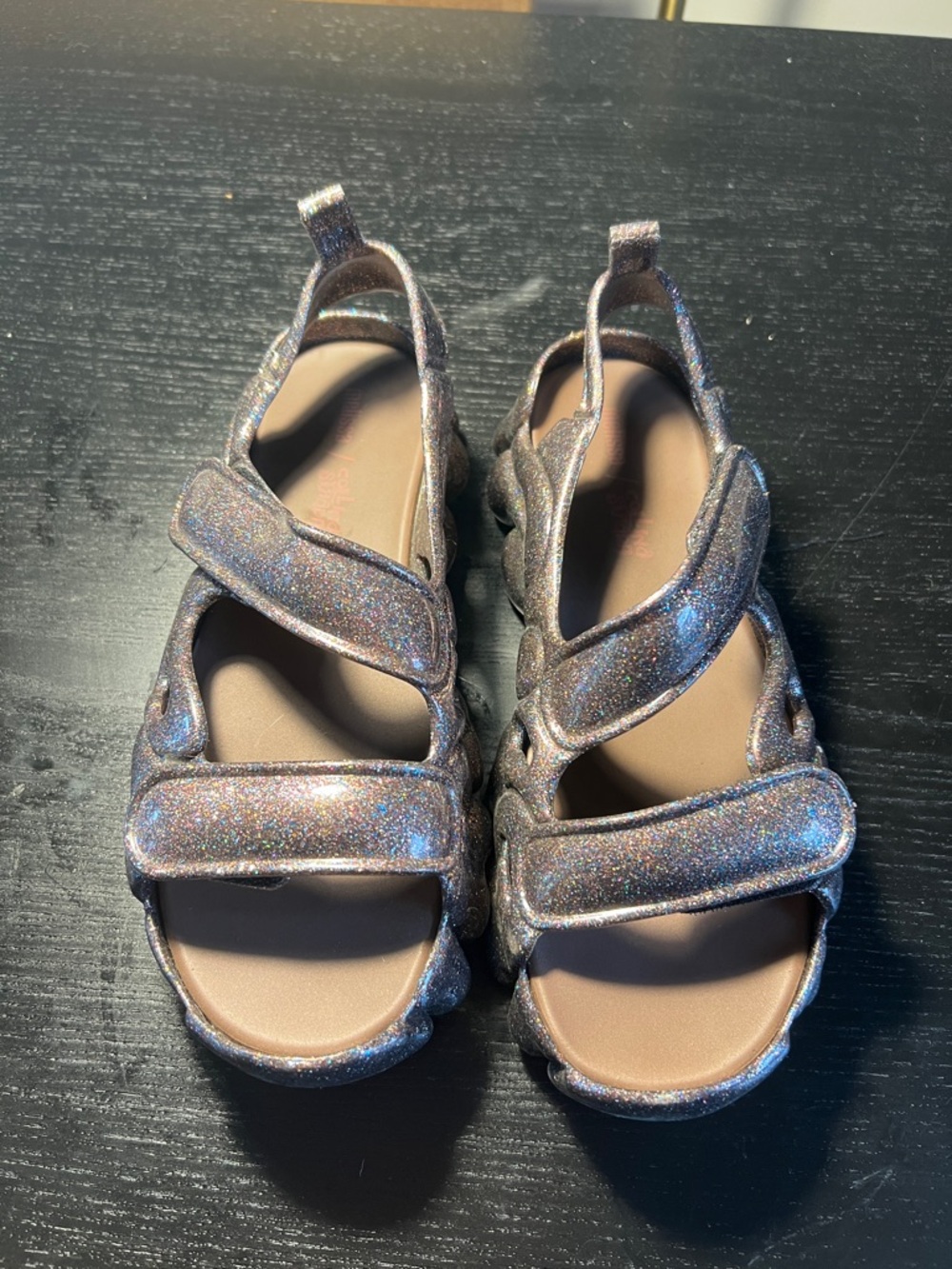 Melissa x Collina Strada Puff Sandals - Glitter New with out tags - size 8